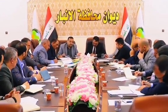 With the participation of the UEBDC, the renewable energy team in Anbar province holds its periodic meeting